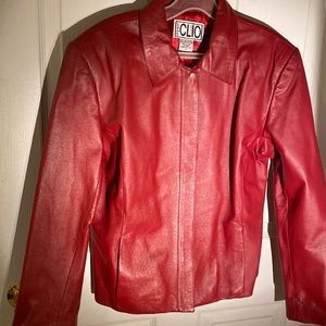 Like new Leather Jacket barely worn